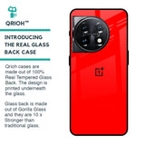 Blood Red Glass Case for OnePlus 11 5G