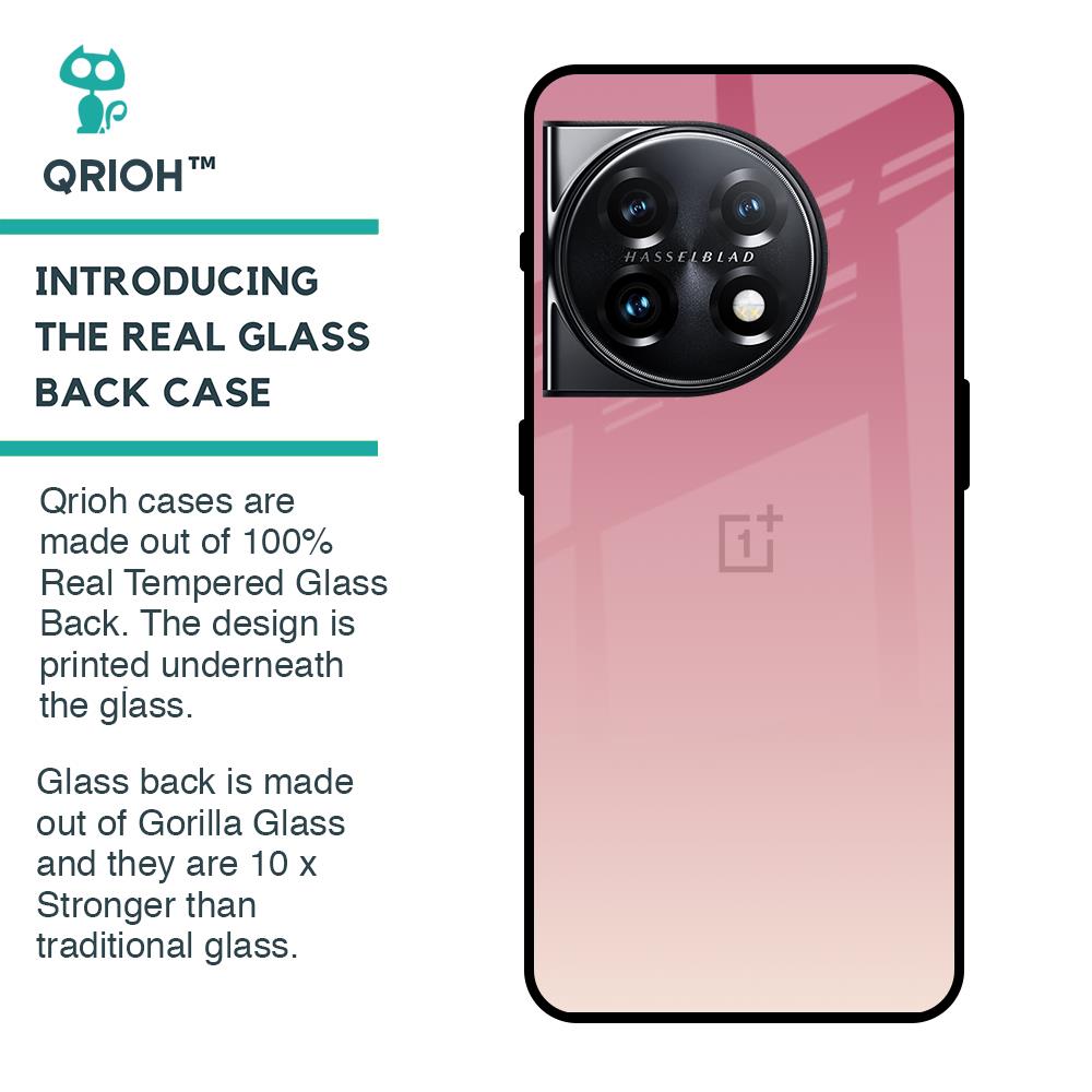 Blooming Pink Glass Case for OnePlus 11 5G