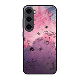 Space Doodles Samsung Galaxy S23 5G Glass Back Cover Online