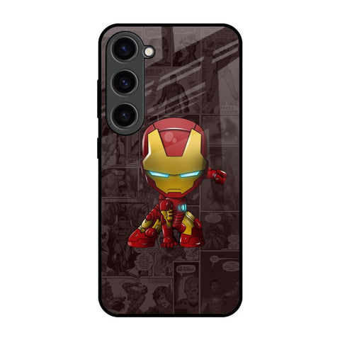 Angry Baby Super Hero Samsung Galaxy S23 5G Glass Back Cover Online