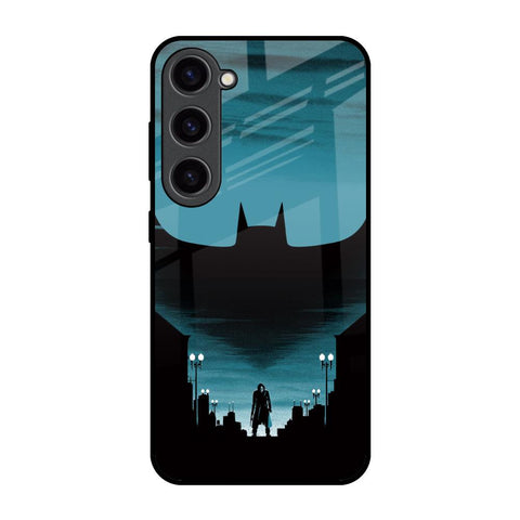 Cyan Bat Samsung Galaxy S23 5G Glass Back Cover Online