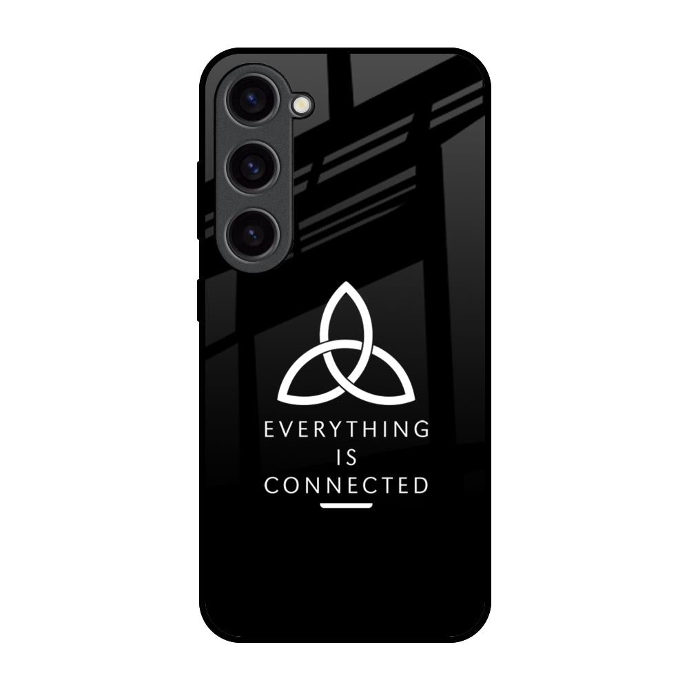 Everything Is Connected Samsung Galaxy S23 5G Glass Back Cover Online