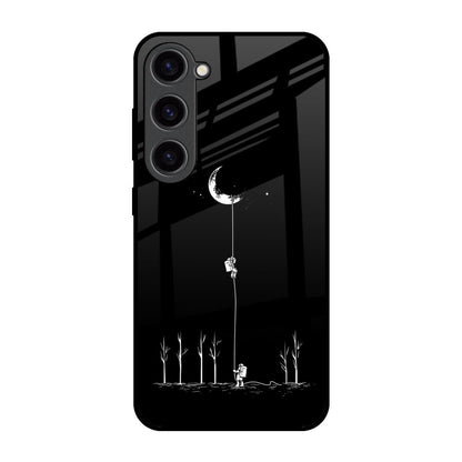 Catch the Moon Samsung Galaxy S23 5G Glass Back Cover Online