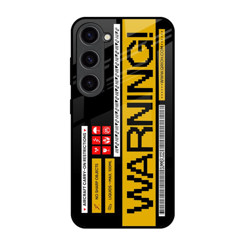 Aircraft Warning Samsung Galaxy S23 5G Glass Back Cover Online