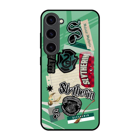 Slytherin Samsung Galaxy S23 5G Glass Back Cover Online