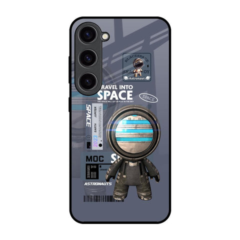 Space Travel Samsung Galaxy S23 5G Glass Back Cover Online