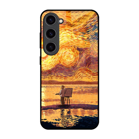 Sunset Vincent Samsung Galaxy S23 5G Glass Back Cover Online