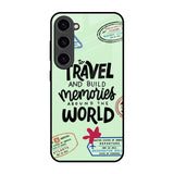 Travel Stamps Samsung Galaxy S23 5G Glass Back Cover Online