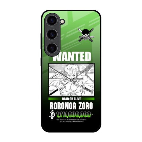 Zoro Wanted Samsung Galaxy S23 5G Glass Back Cover Online