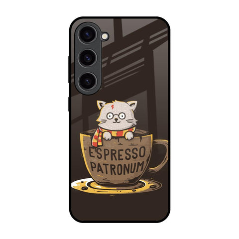 Tea With Kitty Samsung Galaxy S23 5G Glass Back Cover Online