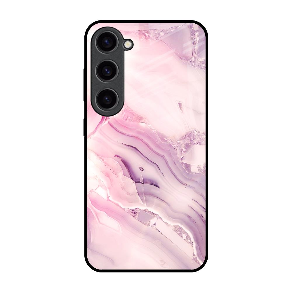 Diamond Pink Gradient Samsung Galaxy S23 5G Glass Back Cover Online