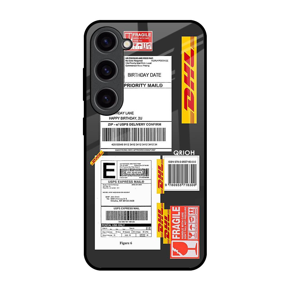 Cool Barcode Label Samsung Galaxy S23 5G Glass Back Cover Online