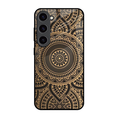 Luxury Mandala Samsung Galaxy S23 5G Glass Back Cover Online