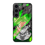 Anime Green Splash Samsung Galaxy S23 5G Glass Back Cover Online