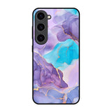 Alcohol ink Marble Samsung Galaxy S23 5G Glass Back Cover Online