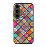 Multicolor Mandala Samsung Galaxy S23 5G Glass Back Cover Online