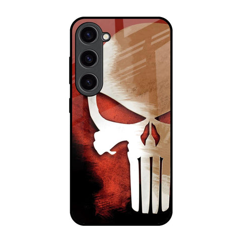 Red Skull Samsung Galaxy S23 5G Glass Back Cover Online