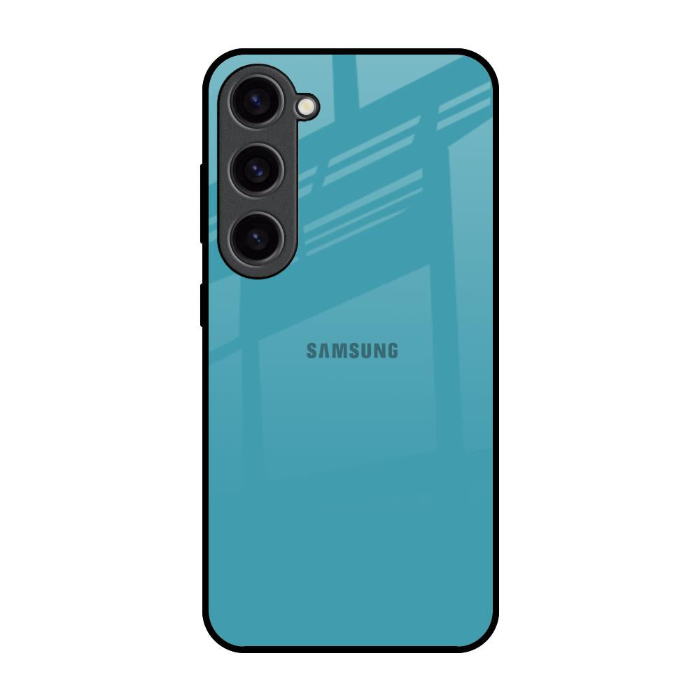 Oceanic Turquiose Samsung Galaxy S23 5G Glass Back Cover Online