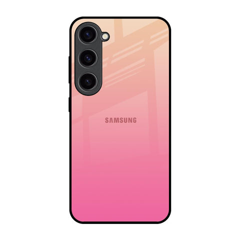 Pastel Pink Gradient Samsung Galaxy S23 5G Glass Back Cover Online