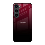 Wine Red Samsung Galaxy S23 5G Glass Back Cover Online