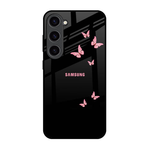 Fly Butterfly Samsung Galaxy S23 5G Glass Back Cover Online