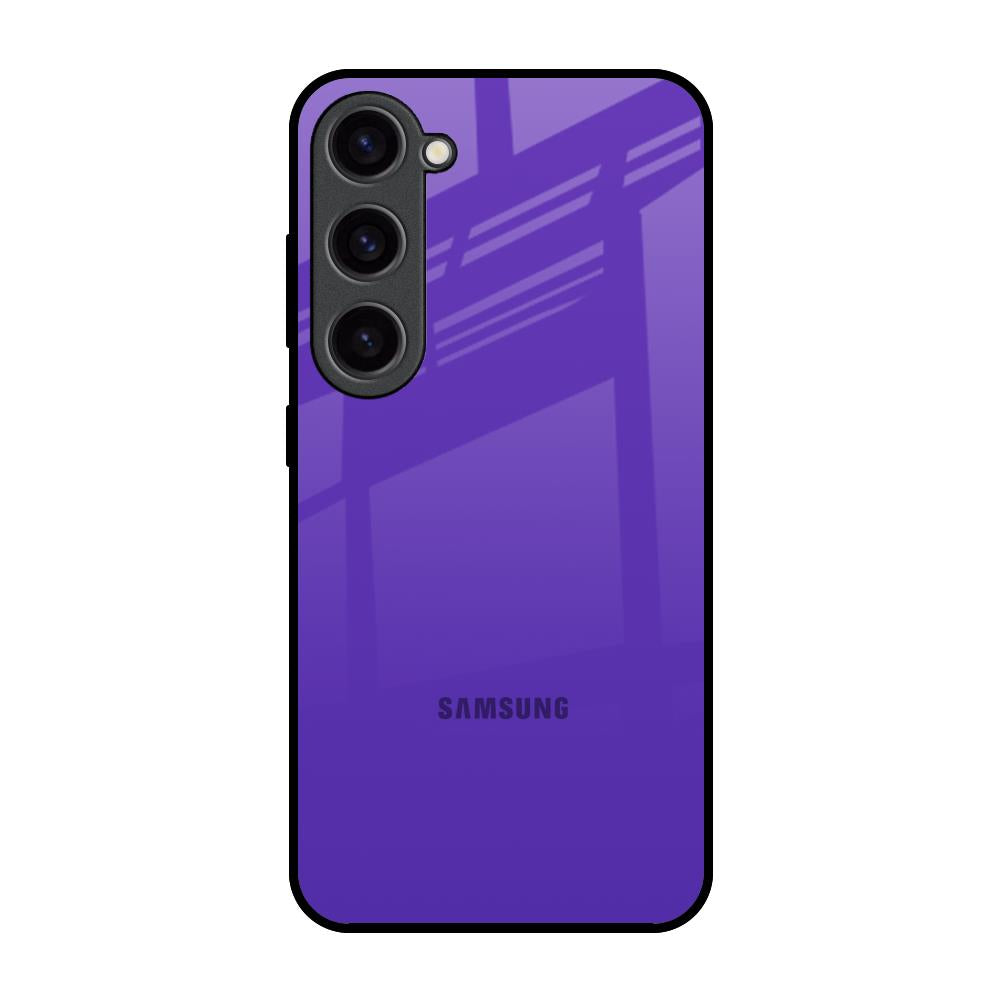 Amethyst Purple Samsung Galaxy S23 5G Glass Back Cover Online