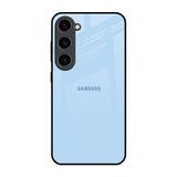 Pastel Sky Blue Samsung Galaxy S23 5G Glass Back Cover Online
