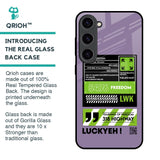 Run & Freedom Glass Case for Samsung Galaxy S23 5G