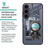 Space Travel Glass Case for Samsung Galaxy S23 5G