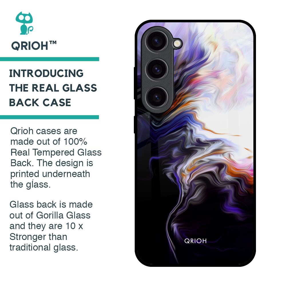 Enigma Smoke Glass Case for Samsung Galaxy S23 5G