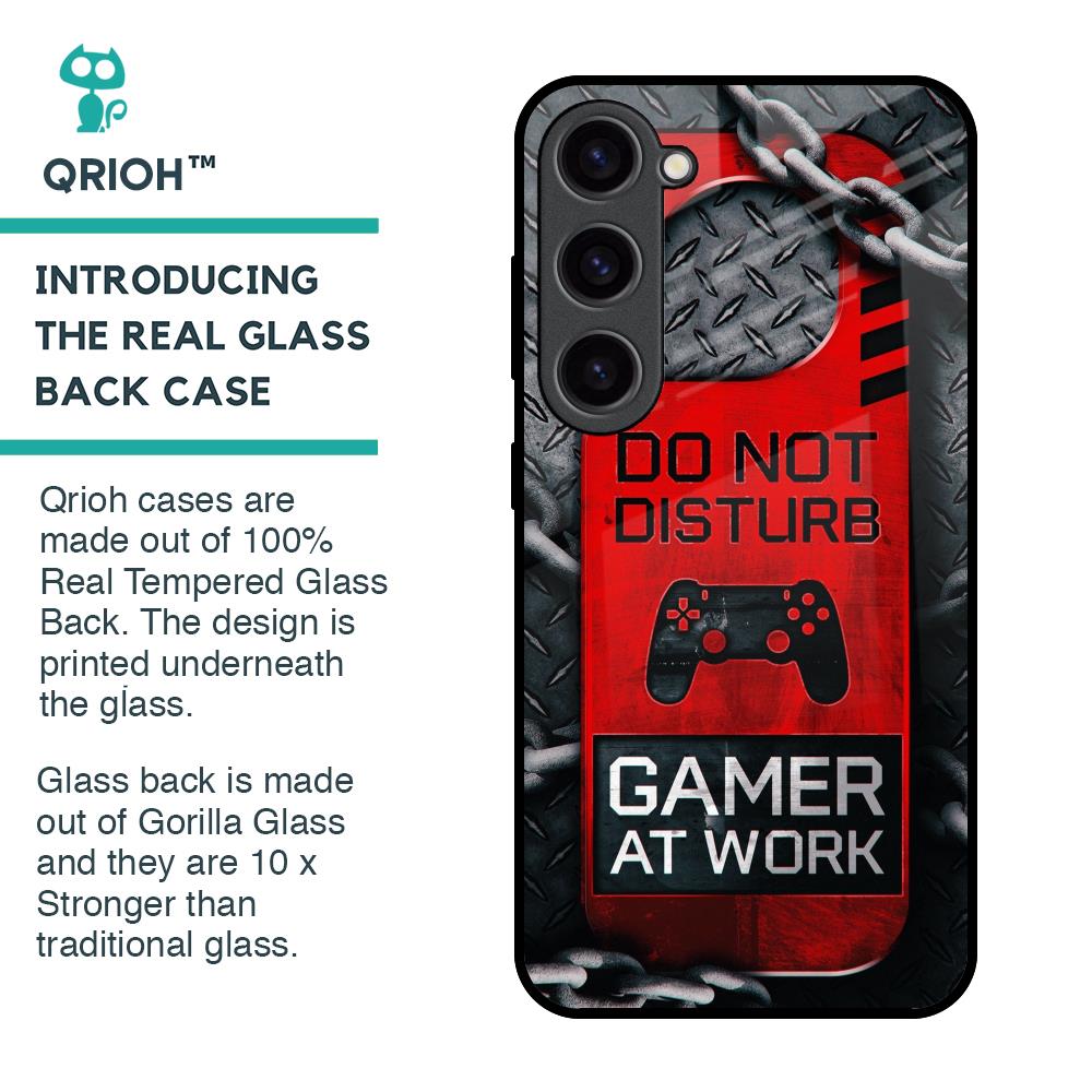 Do No Disturb Glass Case For Samsung Galaxy S23 5G