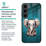 Adorable Baby Elephant Glass Case For Samsung Galaxy S23 5G