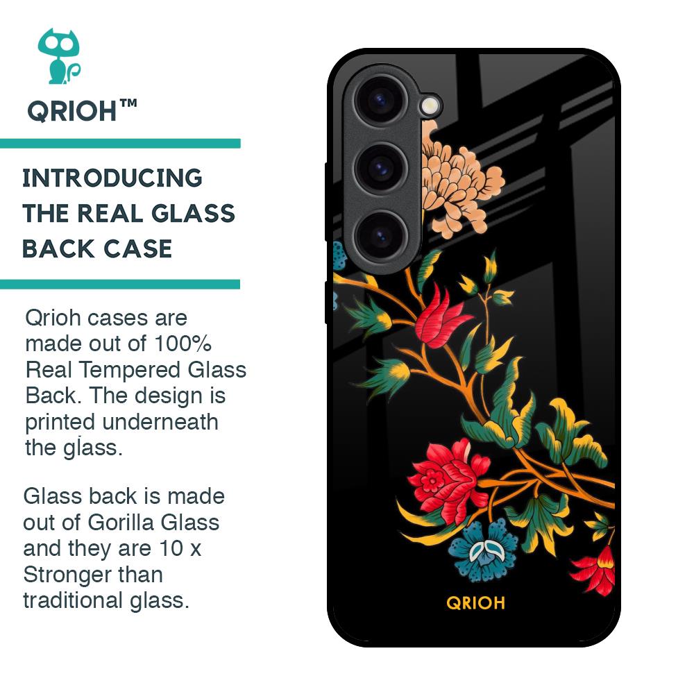 Dazzling Art Glass Case for Samsung Galaxy S23 5G