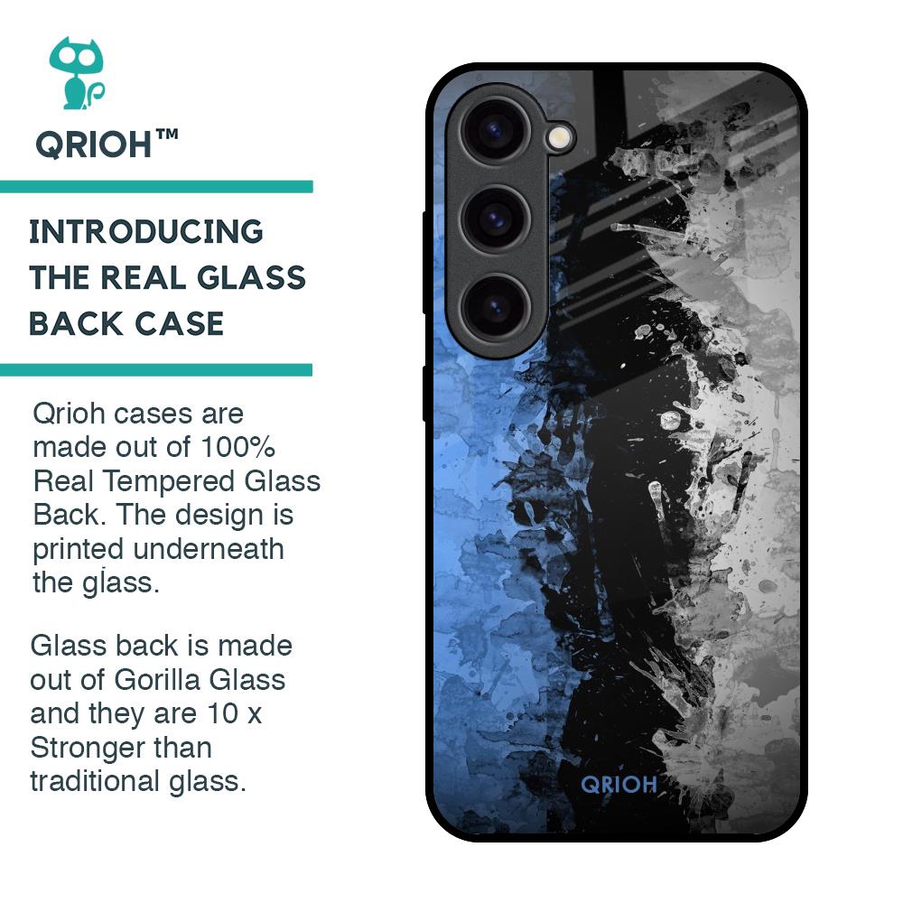 Dark Grunge Glass Case for Samsung Galaxy S23 5G