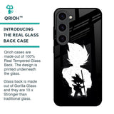 Monochrome Goku Glass Case for Samsung Galaxy S23 5G