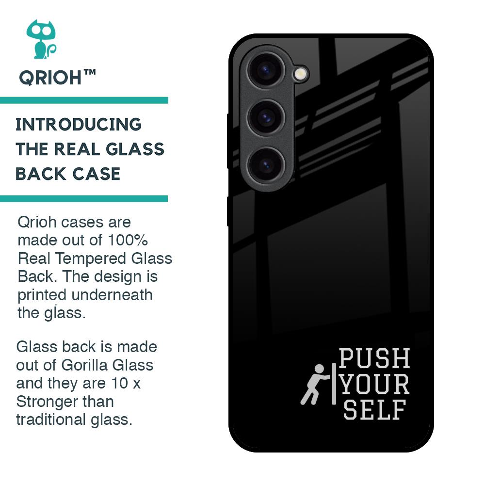 Push Your Self Glass Case for Samsung Galaxy S23 5G