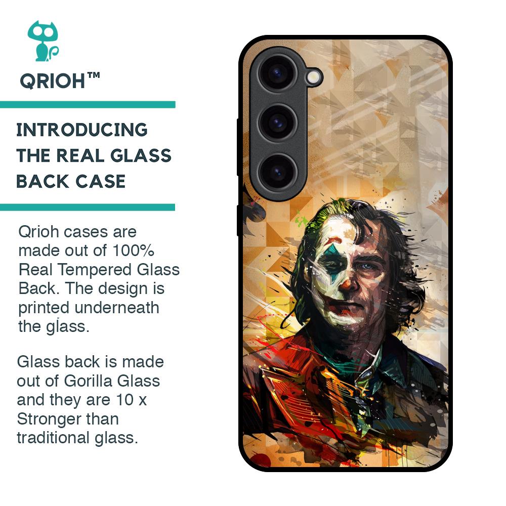 Psycho Villain Glass Case for Samsung Galaxy S23 5G