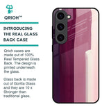 Brush Stroke Art Glass Case for Samsung Galaxy S23 5G