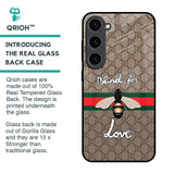 Blind For Love Glass Case for Samsung Galaxy S23 5G