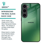 Green Grunge Texture Glass Case for Samsung Galaxy S23 5G