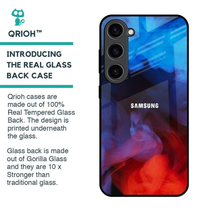 Dim Smoke Glass Case for Samsung Galaxy S23 5G