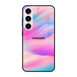 Colorful Waves Samsung Galaxy S23 5G Glass Cases & Covers Online
