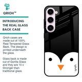 Cute Penguin Glass Case for Samsung Galaxy S23 5G