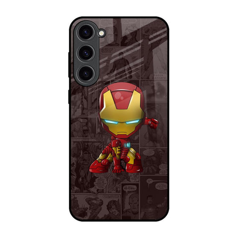 Angry Baby Super Hero Samsung Galaxy S23 Plus 5G Glass Back Cover Online