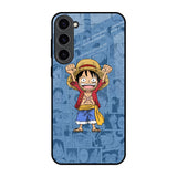 Chubby Anime Samsung Galaxy S23 Plus 5G Glass Back Cover Online