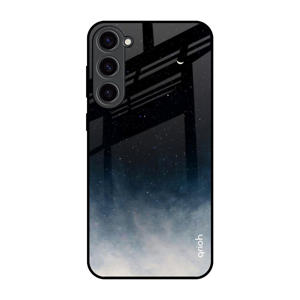 Black Aura Samsung Galaxy S23 Plus 5G Glass Back Cover Online