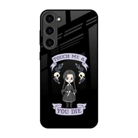 Touch Me & You Die Samsung Galaxy S23 Plus 5G Glass Back Cover Online