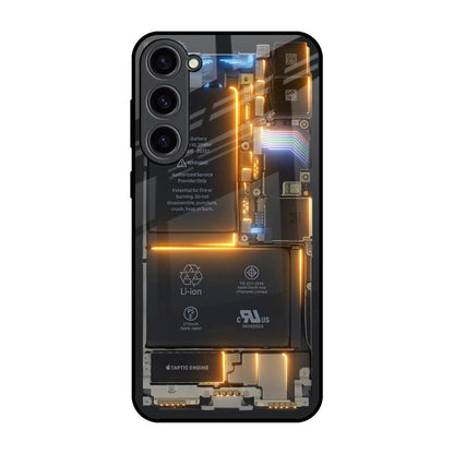 Glow Up Skeleton Samsung Galaxy S23 Plus 5G Glass Back Cover Online