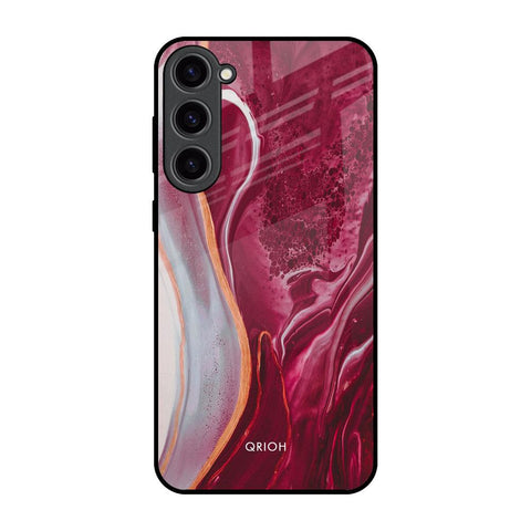 Crimson Ruby Samsung Galaxy S23 Plus 5G Glass Back Cover Online