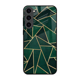 Abstract Green Samsung Galaxy S23 Plus 5G Glass Back Cover Online